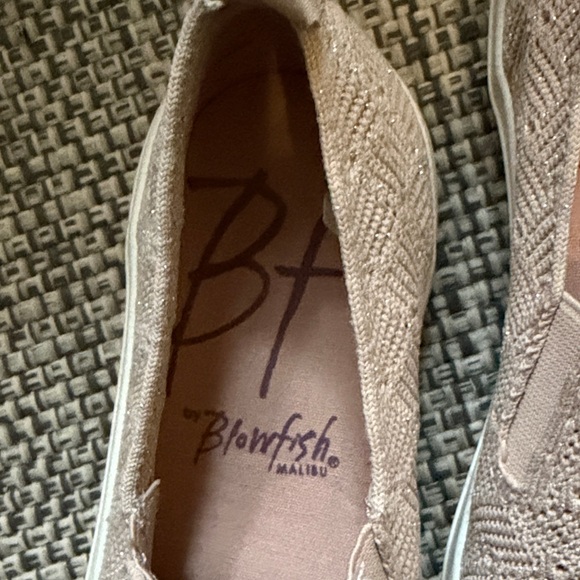 Blowfish Textured Tan Slip-Ons - Picture 2 of 4